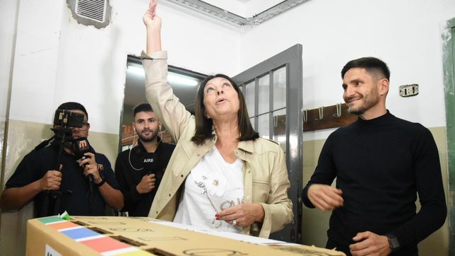 Clara García enfrenta a Omar Perotti en la categoría Diputados (Foto: Maia Sacco)