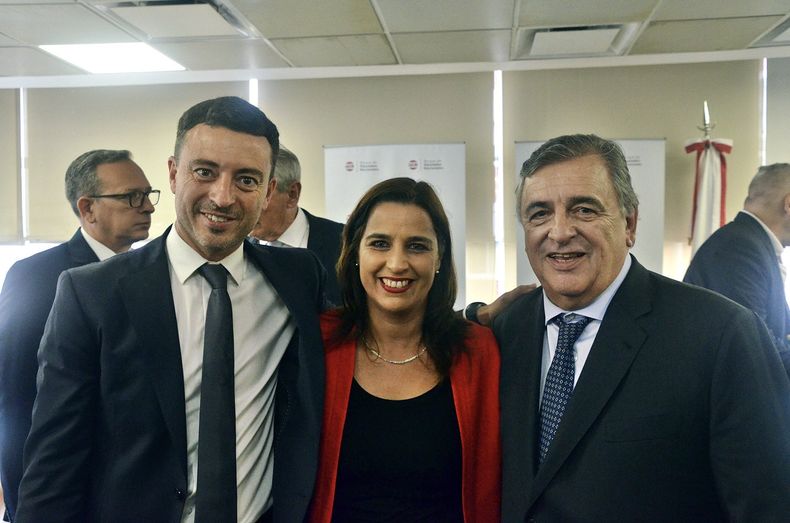 Soledad Carrizo, con buena vibra con los popes de la UCR.