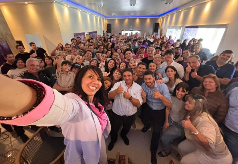Lorena Villaverde tiene el sueño de llegar a la Casa de Gobierno de Río Negro.