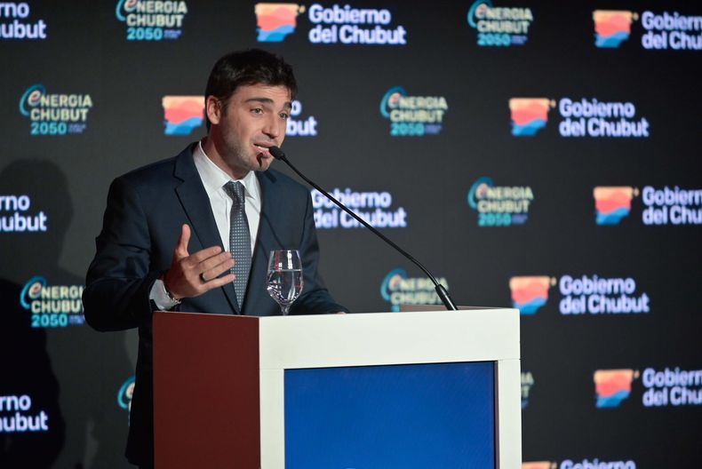 Ignacio Torres, gobernador de Chubut.