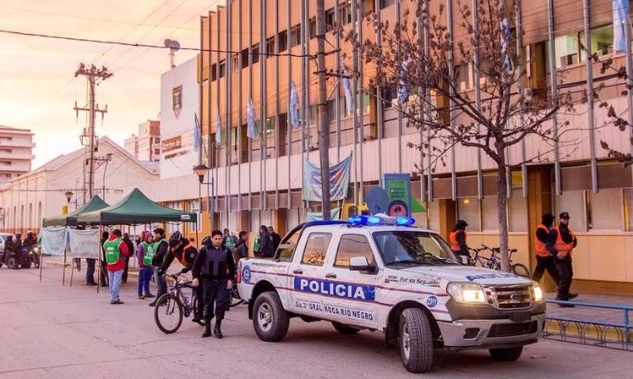 ATE General Roca Alto Valle Protesta
