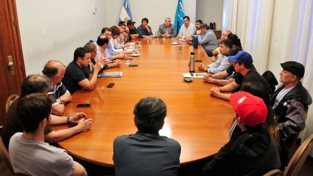 chubut: la provincia regulariza un conflicto pesquero en rawson