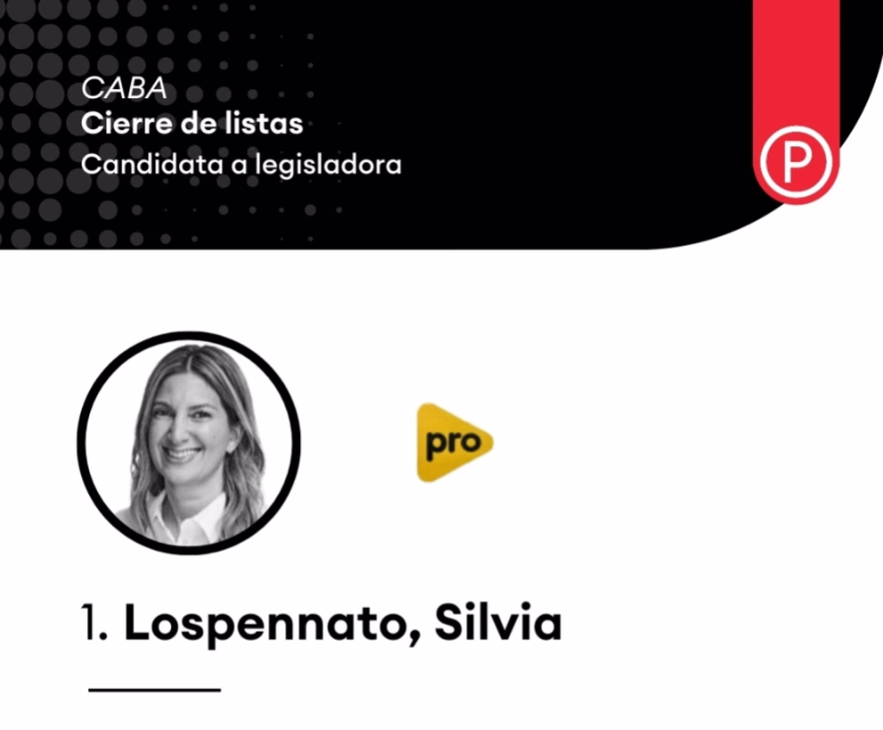 Silvia Lospennato.