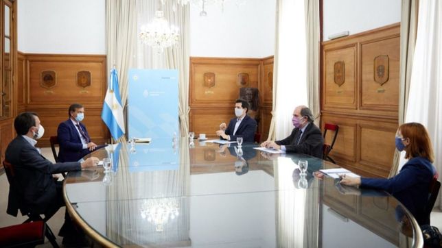 portezuelo: mendoza llevo una propuesta a wado de pedro previo a la reunion