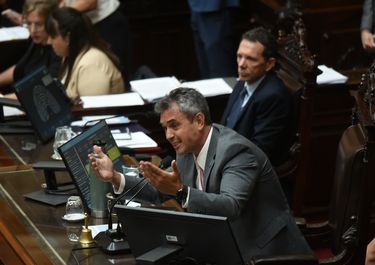Martín Menem, jefe de La Libertad Avanza en Diputados.&nbsp;