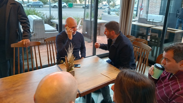 larreta busco montarse al huracan pullaro, militante light de la campana presidencial