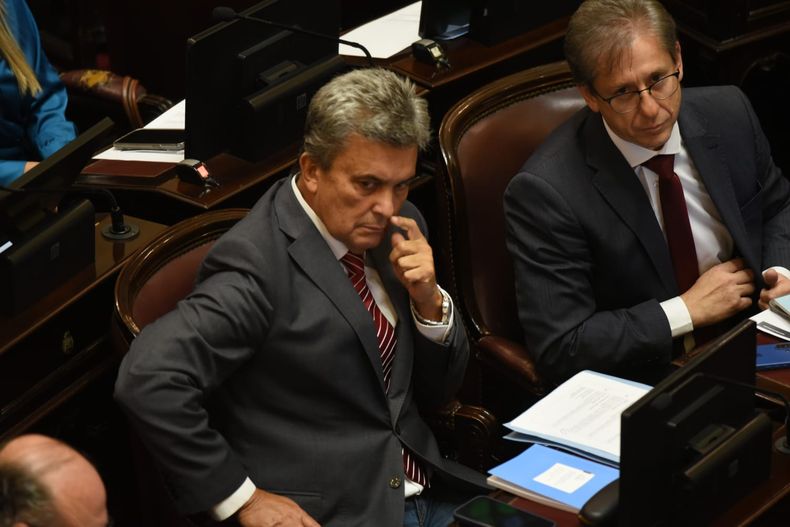 V&iacute;ctor Zimmermann y Eduardo Vischi (UCR), claves en la votaci&oacute;n.&nbsp;