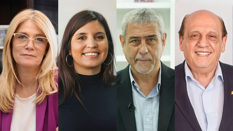 Verónica Magario, Daniela Vilar, Jorge Ferraresi y Juan Jose Mussi