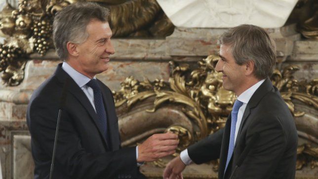Mauricio Macri y Toto Caputo. Era Cambiemos.