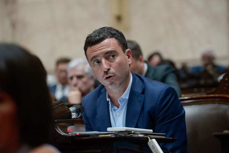 Rodrigo de Loredo, jefe del bloque radical en la Cámara de Diputados