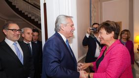 Como te doy, te pido: Georgieva reclamó reconstruir reservas y bajar la inflación