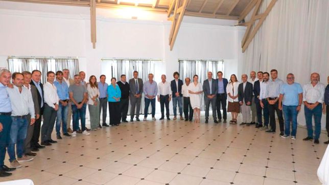 los intendentes sacaron pecho, tambien ante el presidente