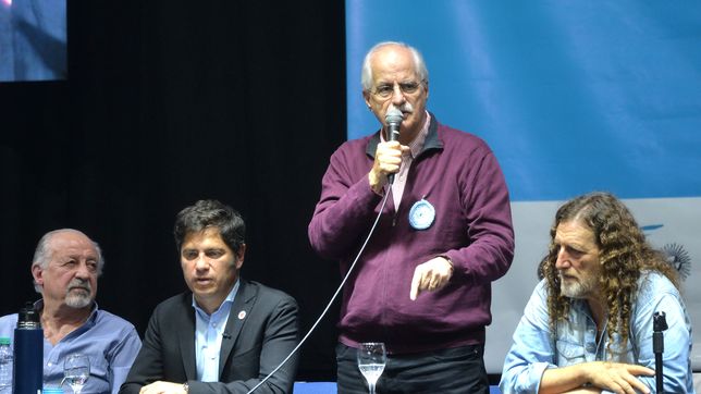 Con Jorge Taiana, los gremios bonaerenses dieron un paso al frente en la campaña