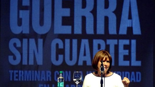 bullrich, el silencio de los halcones y la porfia sin limite