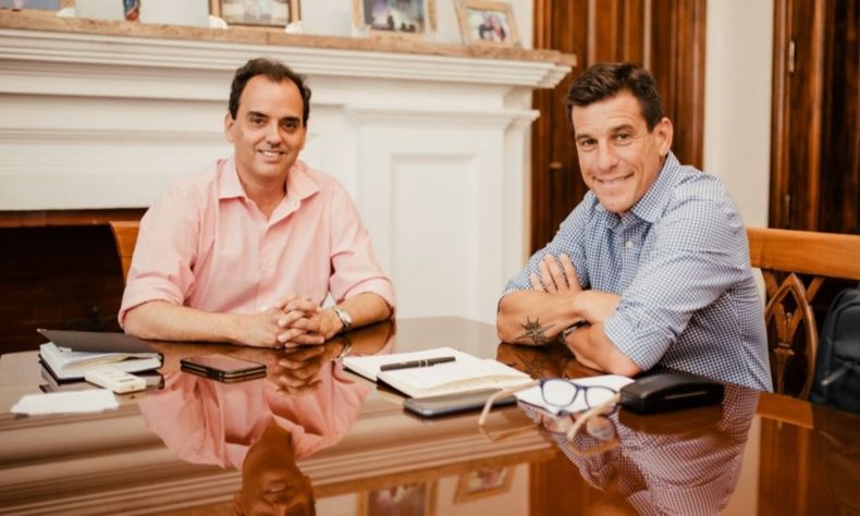 Juan Manuel Llamosas y Germán Di Bella