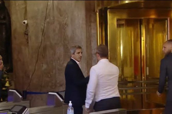 Toto Caputo (Captura de la transmisión de TN) Toto Caputo (Captura de la transmisión de TN)