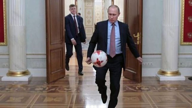 la guerra en el deporte, otro partido chivo para putin