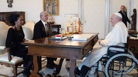 Con una última foto en 2022, Bergoglio se despidió de la política argentina