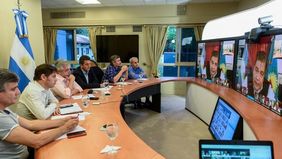 Intendentes, coroneles de Fernández en el llano de la emergencia