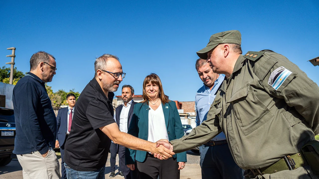 Diego Valenzuela, junto a Patricia Bullrich.