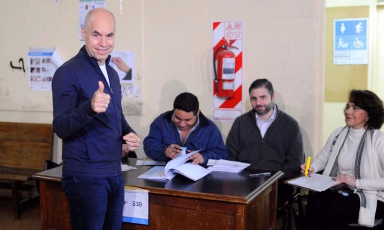 horacio rodriguez larreta votando
