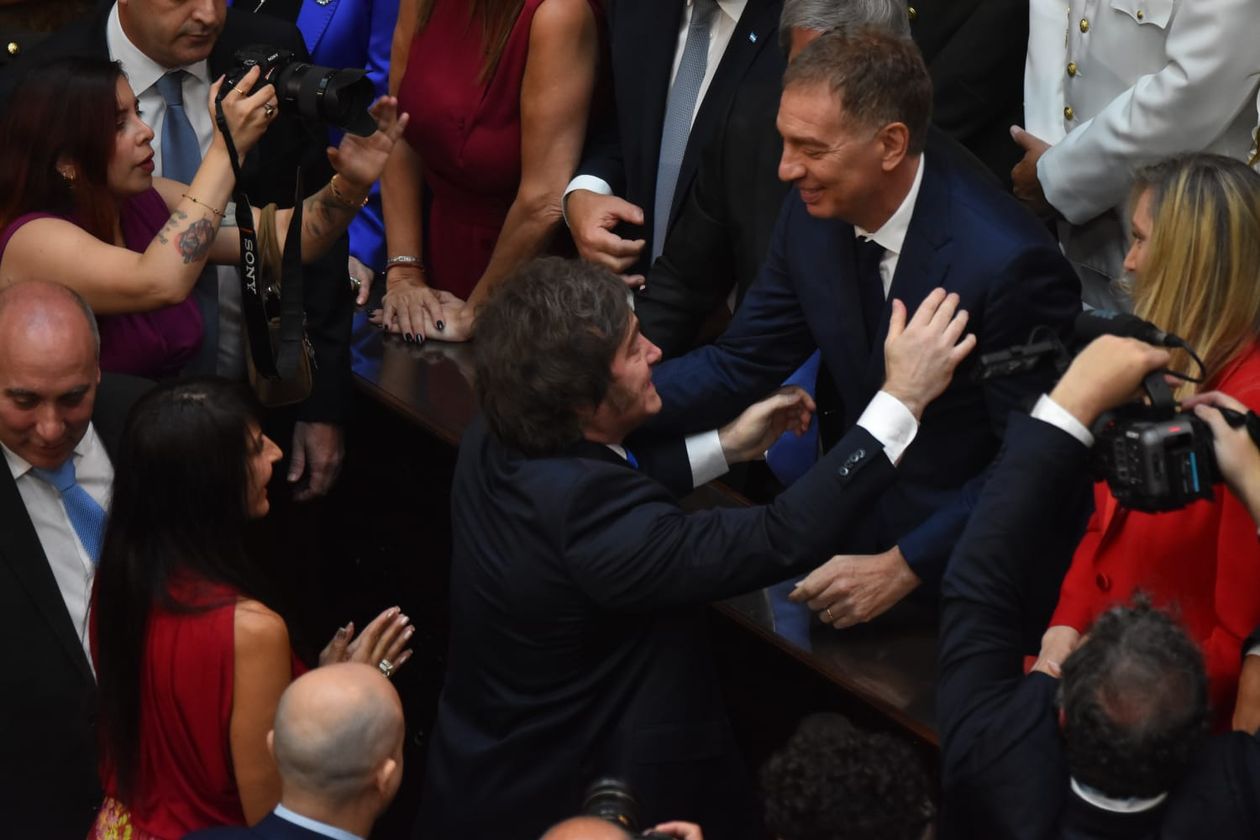 Javier Milei en la Asamblea Legislativa 2026.