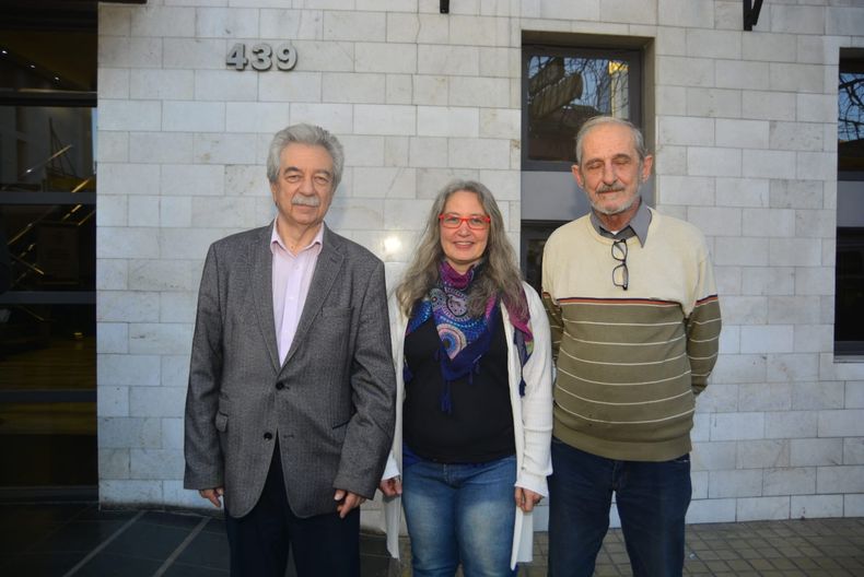 Eduardo González Olguin, Tamara Franchelo, y Luis Alberto Aubrit.&nbsp;