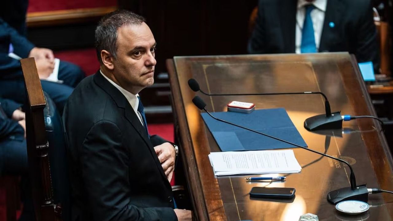 Manuel Adorni, jefe de Gabinete.