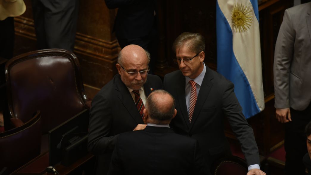 Eduardo Vischi, jefe del bloque UCR del Senado, clave para la reforma política que negocia Javier Milei.&nbsp;
