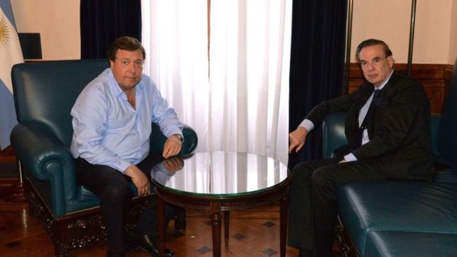 pichetto se reunio con su verdugo buscando apoyo para su plan 2019