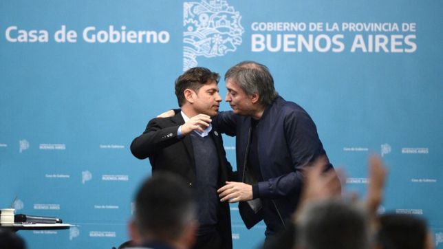 kicillof y kirchner, juntos en la plata para seguir alambrando buenos aires