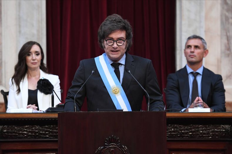 Javier Milei aseguró que habrá más motosierra en este año electoral.