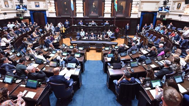 Cámara de Diputados bonaerense.