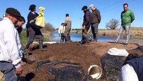 Inundaciones: crecen los cruces entre Daireaux y Trenque Lauquen por las obras