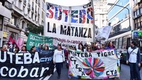 Con un paro virtual, el Suteba disidente a Baradel acentúa las protestas contra Kicillof