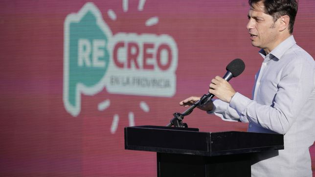 modo verano: kicillof inauguro los miercoles de campana en miramar