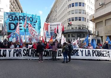 Les clavó el visto: sin respuesta de Massa, Unidad Piquetera vuelve a la calle