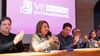 Mónica Fein en la apertura del congreso partidario.