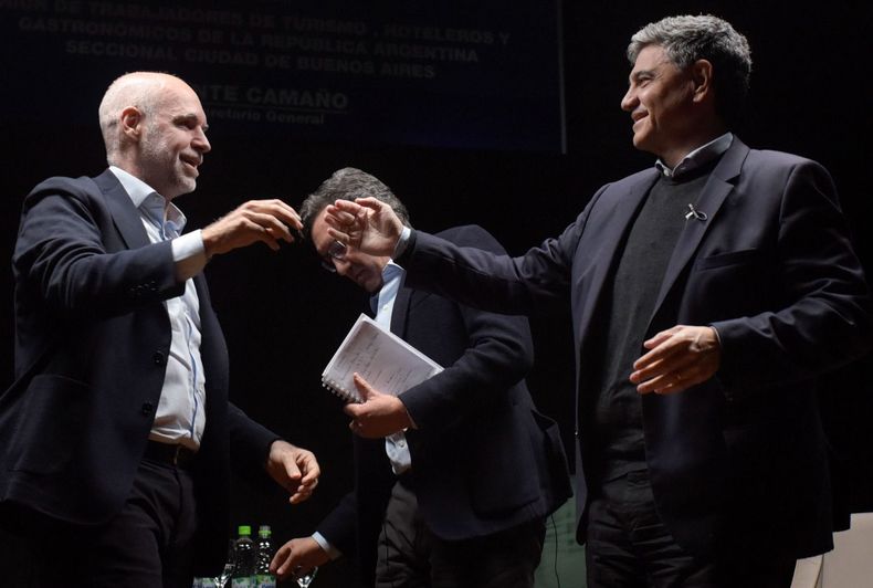 Horacio Rodríguez Larreta y Jorge Macri en un enfrentamiento que generó ebullición en el PRO.