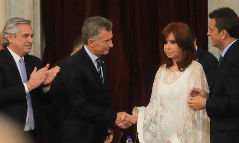 Cristina Kirchner y Mauricio Macri Cristina Kirchner Mauricio Macri