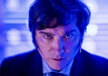 Javier Milei vigila (Foto: Tomás Cuesta - Getty Images).