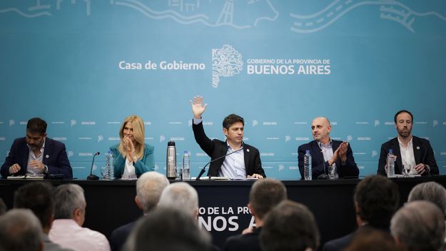 Axel Kicillof presentó el Presupuesto 2026