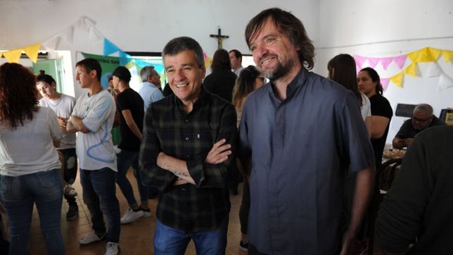 zabaleta visito un centro de recuperacion de adicciones en william morris