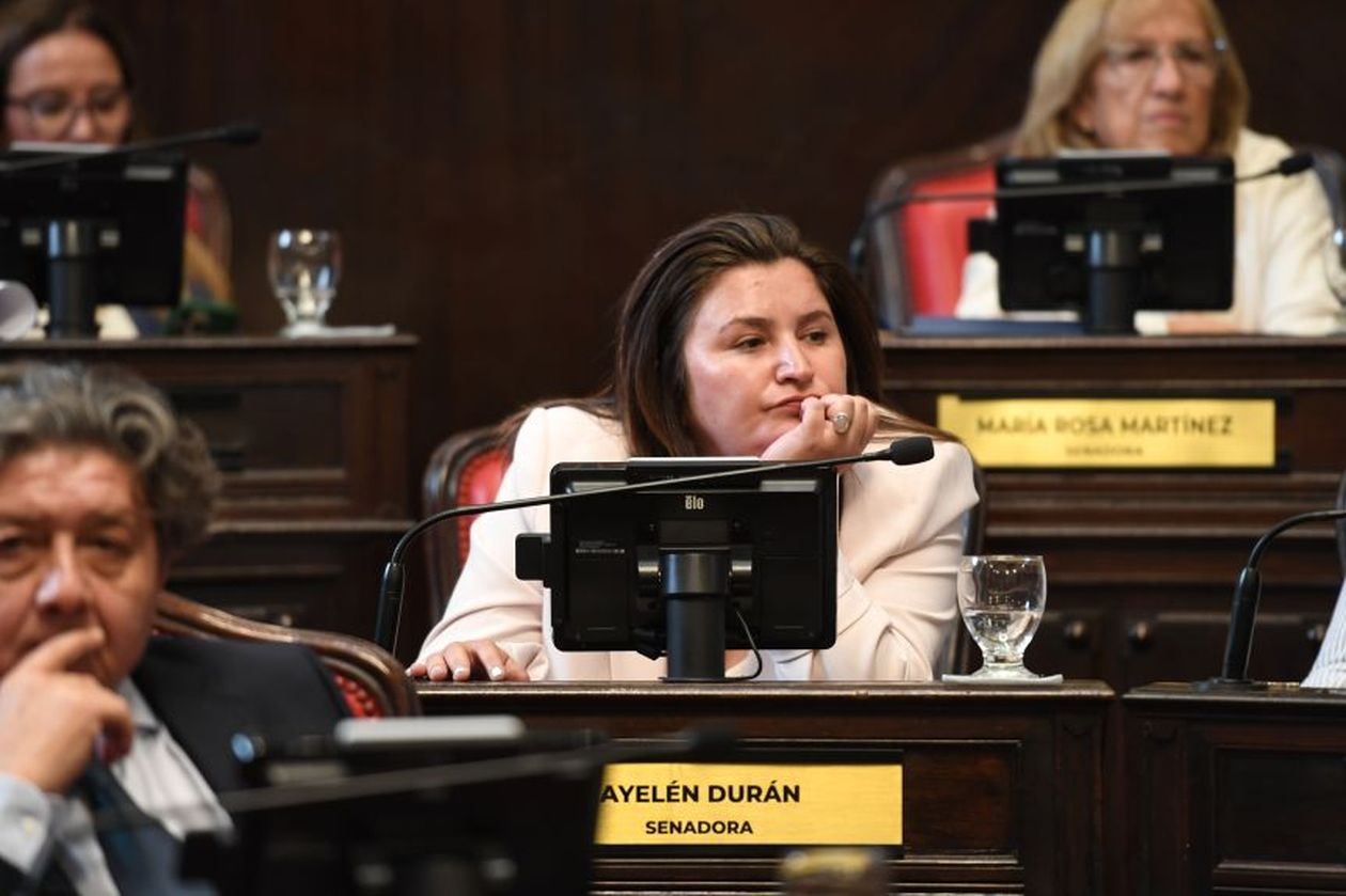 Ayelén Durán, senadora del MDF