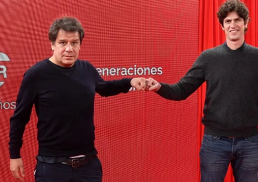 Facundo Manes y Martín Lousteau,.