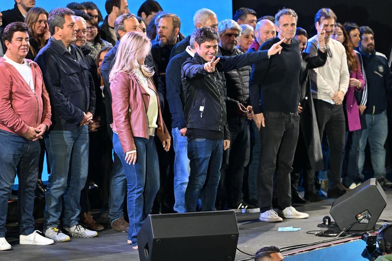Axel Kicillof desde La Plata.