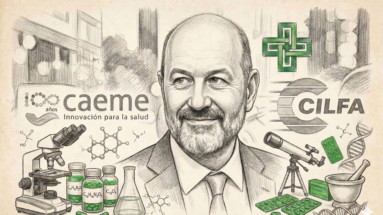 Federico Sturzenegger no puede con la industria farmacéutica (imagen generada con IA)