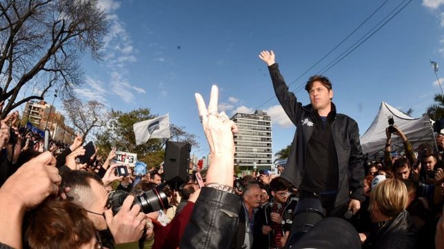 kicillof culpo a larreta por los incidentes: movilizo a un verdadero ejercito?