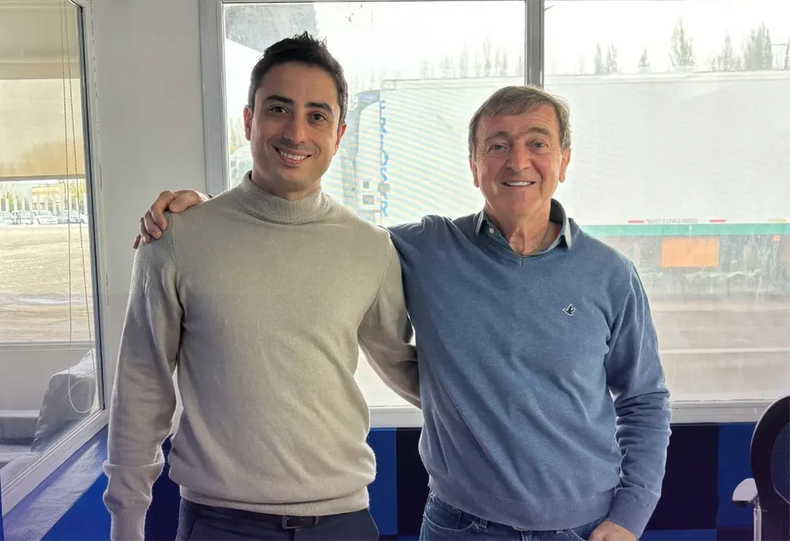 Enzo Fullone y Aníbal Tortoriello.