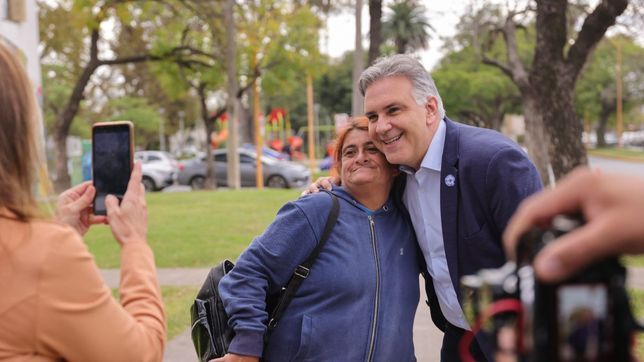 El gobernador Martín Llaryora en San Francisco